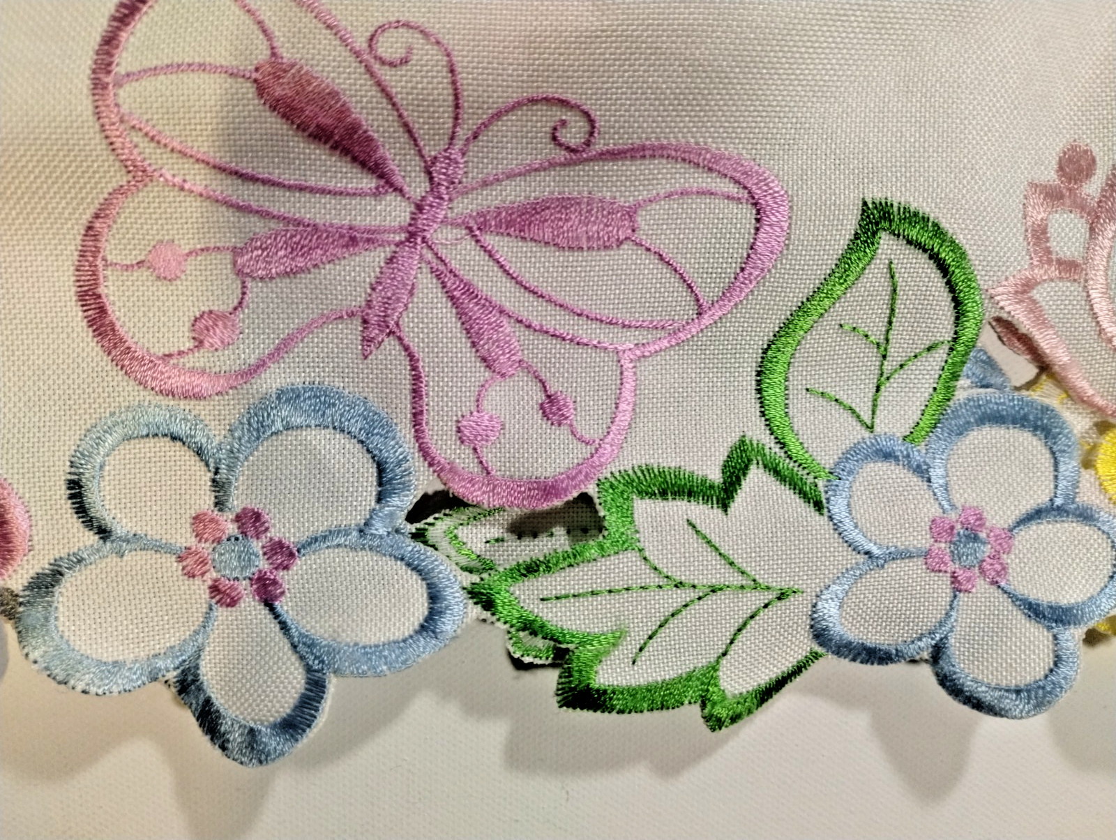 Embroidered Easter Table Runner for Spring Holida… - image 3
