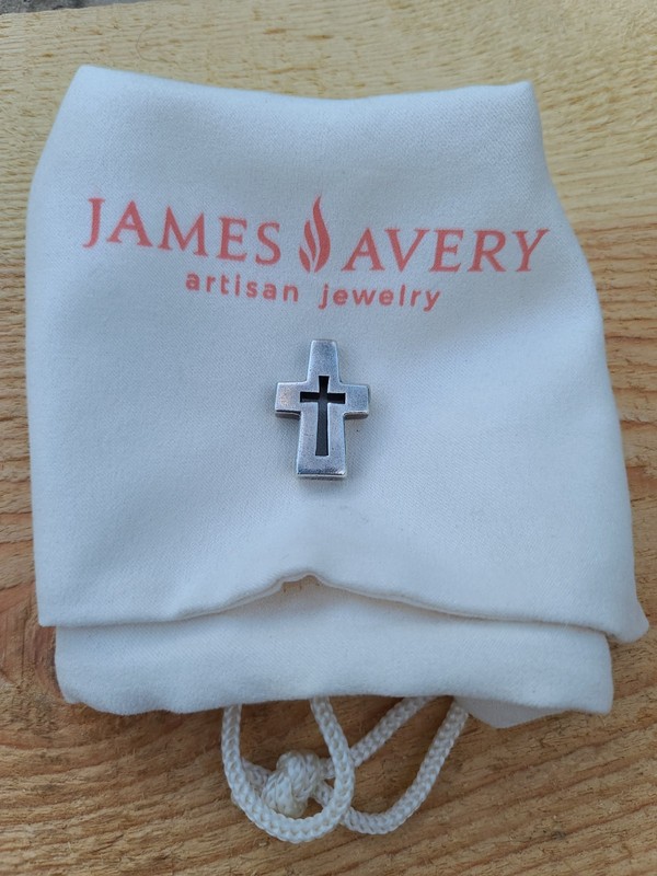 James Avery RETIRED Mission Cross Pendant Sterling 925
