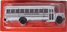 IXO Hachette PD076 1/43 Scale Berliet PCM U 1965 Schoolbus White US Bureau of