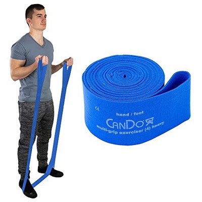  Multi-Grip 6 Foot Exercise Resistance Band with Hand/Foot Loops for Heavy