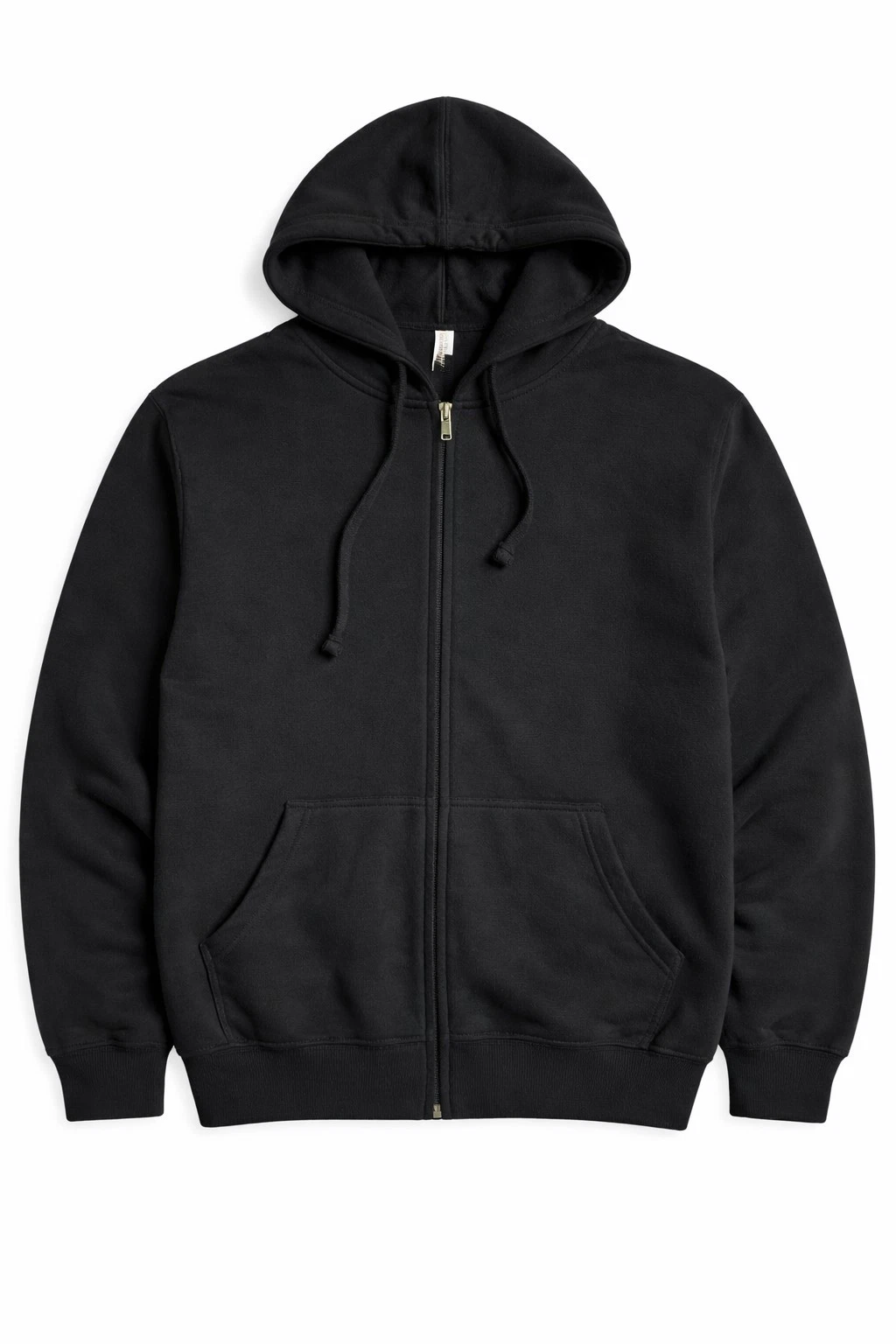 econscious Zip Up hoodie Washed Black Large