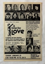 1981 KTTV tv ad~A TIME FOR LOVE Cheryl Ladd, Melissa Gilbert,Florence Henderson+