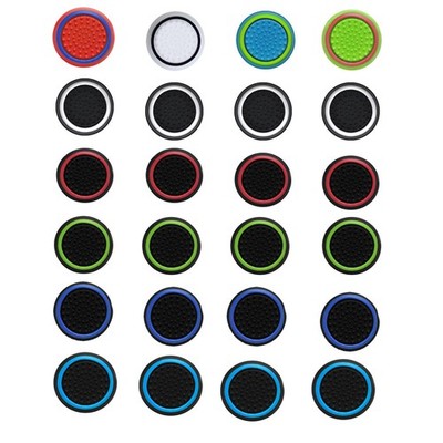 24PCS Non-Slip Silicone Analog Joystick Thumb Stick Grip Caps for PS2, PS3, P...