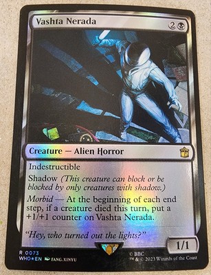 Vashta Nerada - #73 Foil Universes Beyond: Doctor Who - Mtg