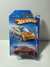 2010 Hot Wheels #92 Nightburnerz 4/10 ASPHALT ASSAULT Orange (HW2)