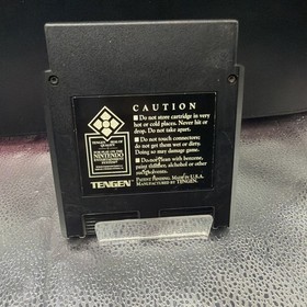 Road Runner: Black Cartridge Tengen Nintendo Nes Tested Working