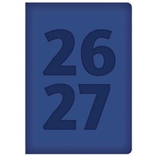 Blue 26 27 Academic A5 Diary 2026 - 2027 - Designs & Patterns - Week To View