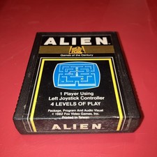 Alien (Atari 2600, 1982) Cartridge Only Tested Working image