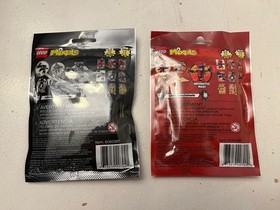 LEGO MIXELS: Flain (41500) & Krader (41503) Series 1 - New & Sealed