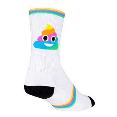 Sockguy, Swirl, Crew Cuff Socks, 6-inch - Small/Medium