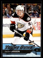 2016-17 Upper Deck Young Guns Jacob Larsson Rookie Anaheim Ducks #495