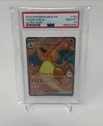 Charizard ex 183/165 Sv: Scarlet & Violet 151 Holo PSA 10