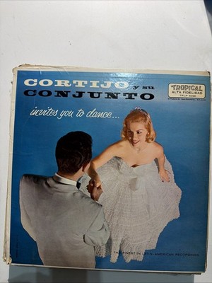 Cortijo y su Combo Invites You To Dance Tropical Latin Vintage Rare Vinyl Music