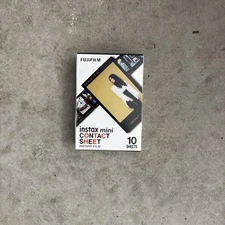 Fujifilm Instax Mini Contact Sheet Instant Film
