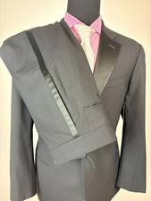RECENT Armani COLLEZIONI Modern 1-Button Tuxedo Suit 44 R e54