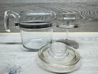 VTG Pyrex Flameware 7756-B Glass Percolator 6 Cup Coffee Pot Complete w/ Stem