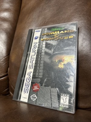 Sega Saturn video game command & conquer 1996 great condition .