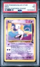 2000 POKEMON PROMO BLACK STAR POKEMON LEAGUE #8 MEW PSA 7