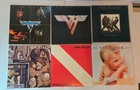 Van Halen 180g vinyl LP lot, all David Lee Roth era studio albums