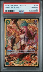 Jewelry Bonney OP12-118 SEC Legacy of the Master One Piece Card Game