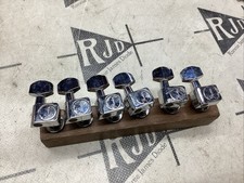 80  s Era Fender Schaller Logo Chrome Tuners Tuning Machines Keys Peg Heads