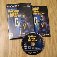 Operative No One Lives Forever (Sony PlayStation 2 2002) PS2 with Manual 