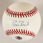 Barry Bonds Signed Baseball Giants - COA Player Hologram