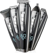 Tagliacapelli Professionale 5in1 Regolabarba Rasoio Elettrico taglia capelli bar
