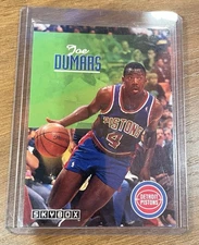 1992-93 Skybox Nestle Joe Dumars #NNO RARE Detroit Pistons