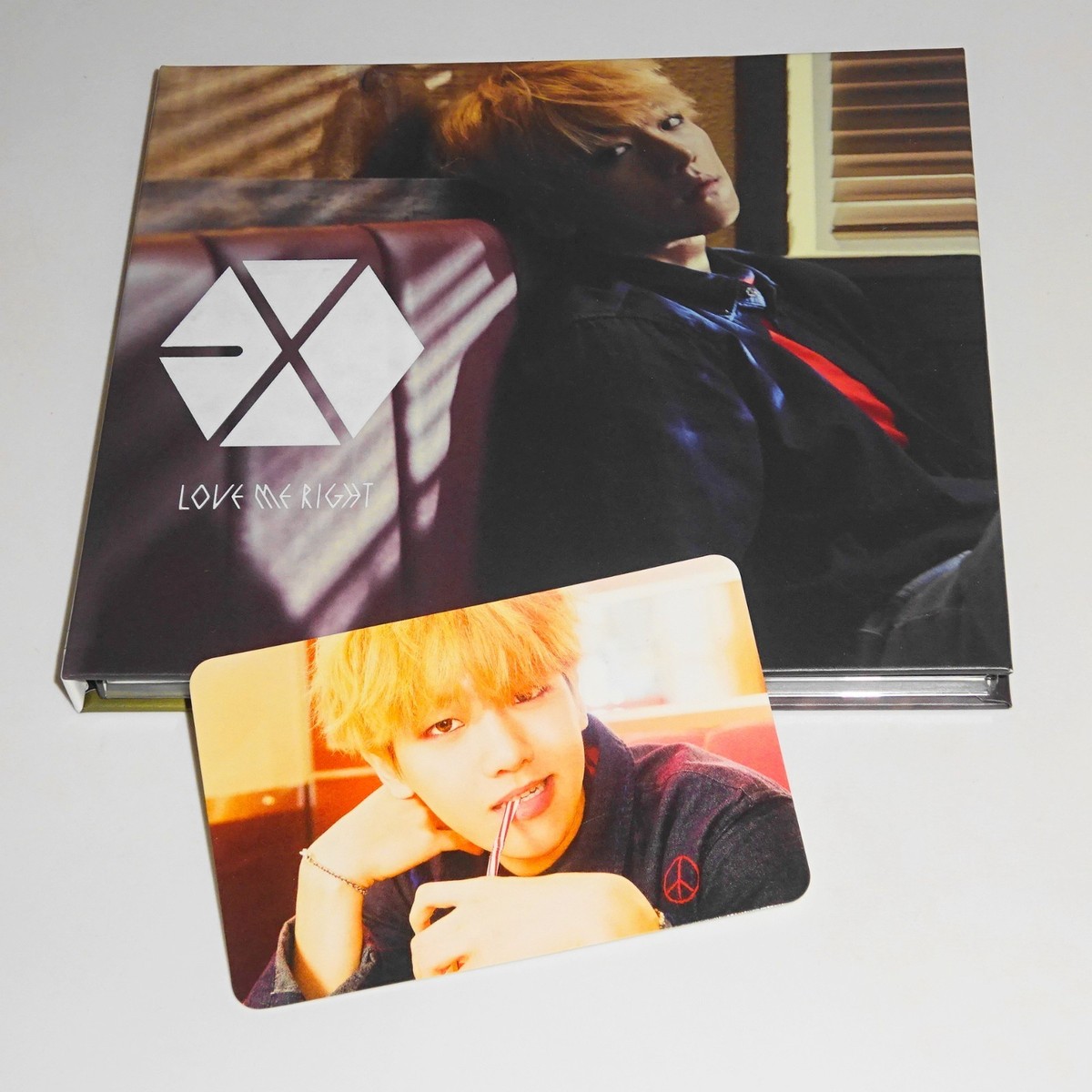 EXO Love Me Right romantic universe BAEKHYUN Ver CD+PHOTOCARD | eBay