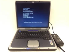 Vintage HP Pavilion ZE5000s Laptop Pentium 4 1.80GHz 256MB RAM 30GB HD 15"WORKS