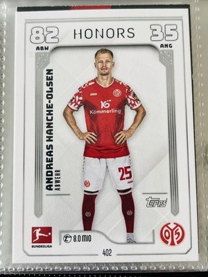 Topps Match Attax Bundesliga 25/26 Andreas Hanche-Olsen Honors FSV Mainz 05