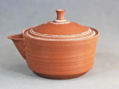 Tokoname Hand-made Teapot by Kohokujo (Hokujo kiln), #taka126 : D76*H62mm, 90ml
