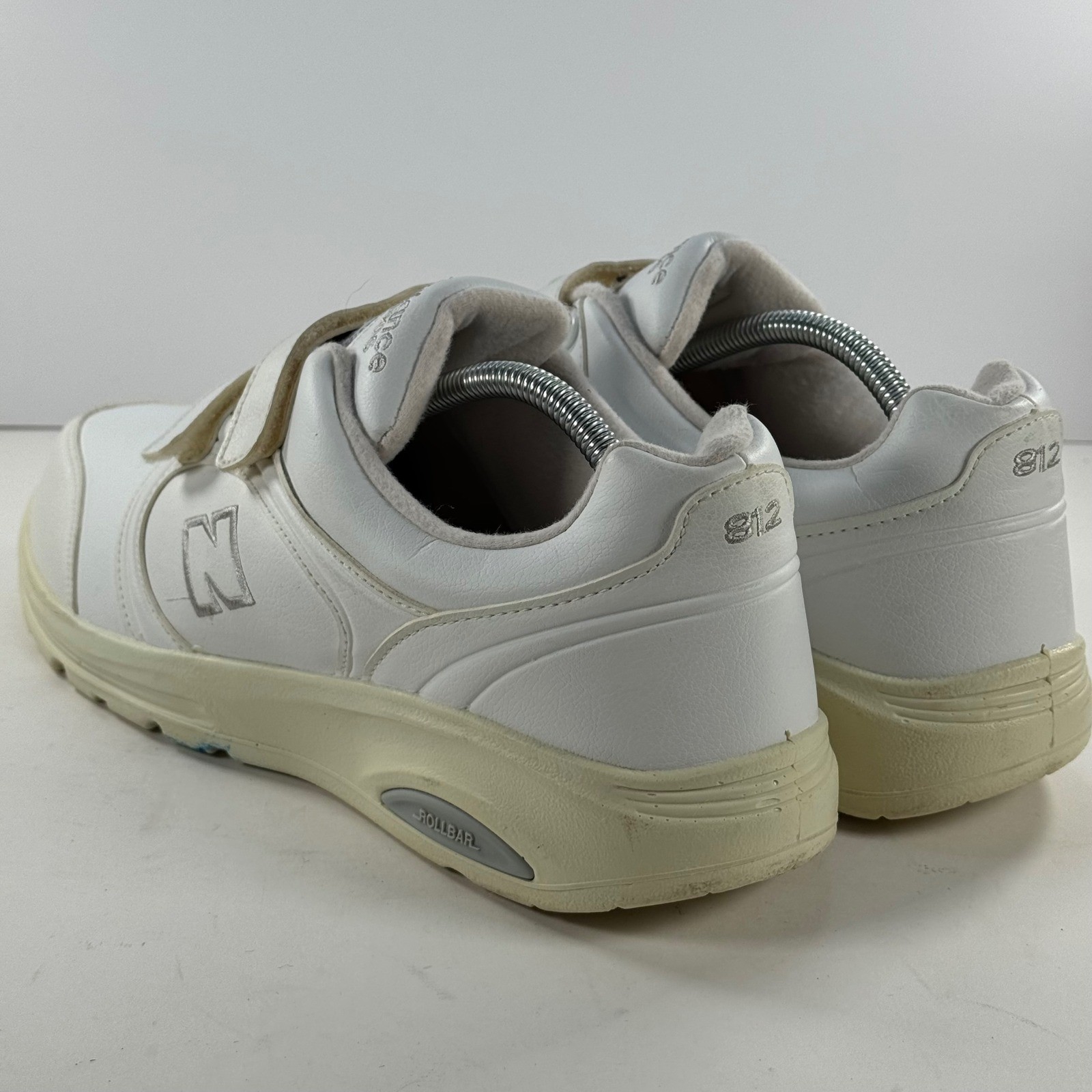 New Balance 812 Women's Size 12 White Leather Walking Shoes WW812VW Made in USA thumbnail 9