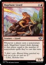 1x Magebane Lizard - Outlaws of Thunder Junction