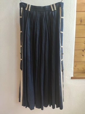 Faltenrock - Berwin & Wolff - blau - Landhausstil - Größe 42