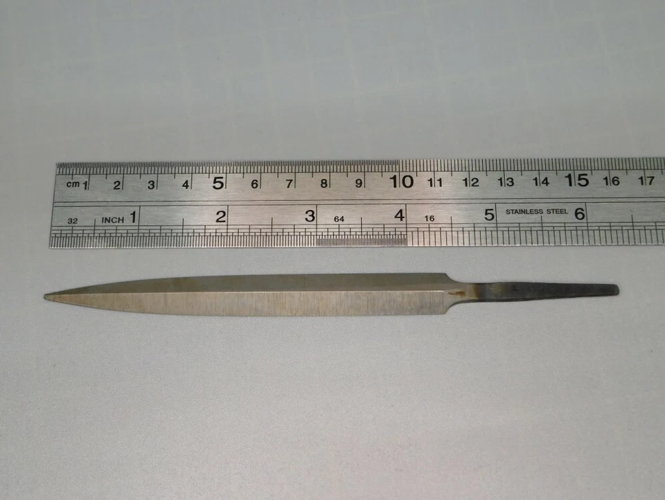 Henry Disston & Sons Barrette Files 1 Cut 4" File (1) USA - Image 3 of 4