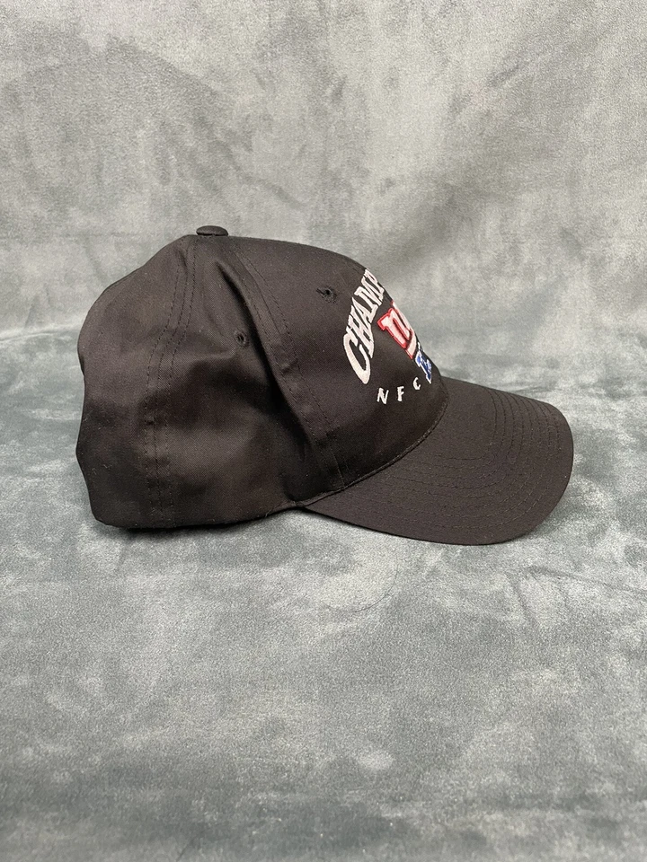 VTG Y2K Twins Enterprise In New York Giants Black Hat Cap Official Licensed EUC Foto 4 de 4
