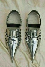 Medieval knight Armor Sabatons shoes Warrior Gothic Shoes Armor
