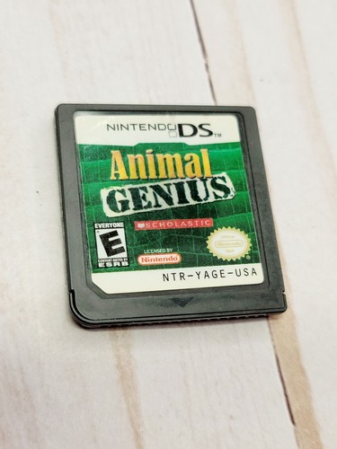 Animal Genius (Nintendo DS, 2007) Game Cartridge Only Tested & Working 2DS 3DS - Picture 3 of 4