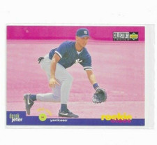 1995 Upper Deck Collector's Choice Derek Jeter Rookie Class Card #15