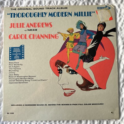 THOROUGHLY MODERN MILLIE Julie Andrews / Carol Channing  Soundtrack LP