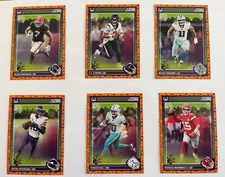 2024 Score A Treat Halloween Orange Pumpkin Base Veterans 1-300 PLEASE READ