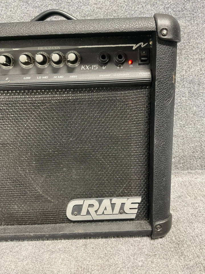 Crate KX‑15 Amp 🎸🎹 EQ + Headphone Jack – Black - Image 4 of 4
