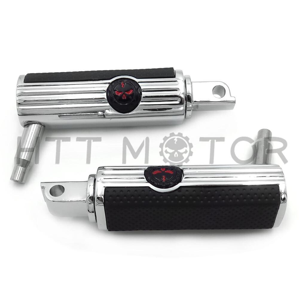 Defiance Footpegs Chrome For passenger Victory Jackpot&Judge Models