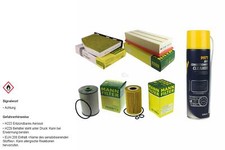 MANN FILTER Paket Klimareiniger für VW Golf Plus 5M1 521 1.6 TDI 2.0 Jetta