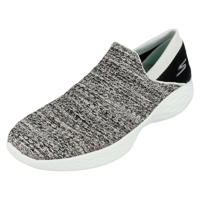 skechers ladies slip on trainers