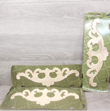 Hardwood Accents Collection Wood Ornaments Decorative Moulding Set of 3 14x 4.5
