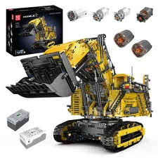 Mould King 17070 Heavy Duty Excavator Bulldozer Engineering Building Block Toy