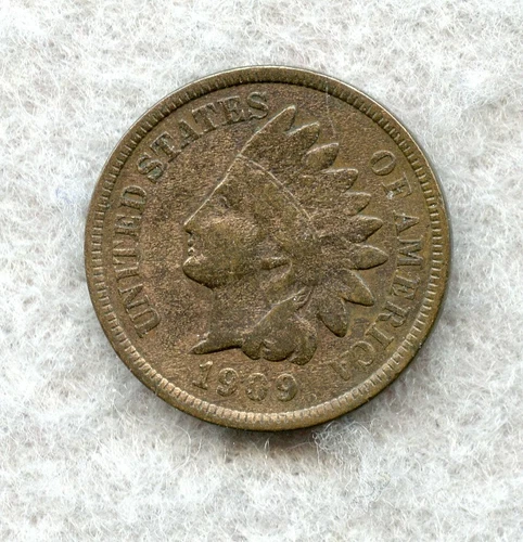 1909 ~ INDIAN HEAD CENT ~ VF